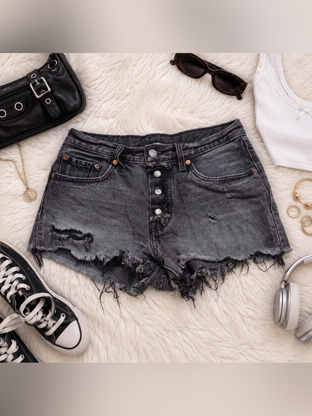 Levi’s 501 Denim Cutoff Shorts